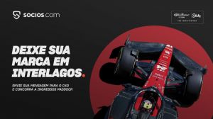 GP de São Paulo | Socios.com levará fãs da F1 ao paddock da Alfa Romeo; veja como participar